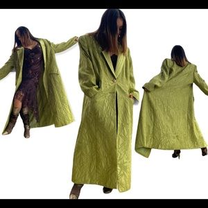 Vintage green pea coat
